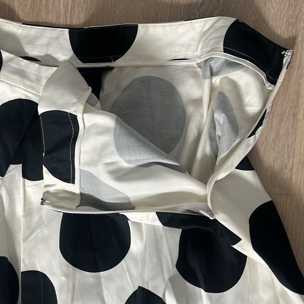 Lane Bryant polka dot midi skirt - Picture 5 of 6